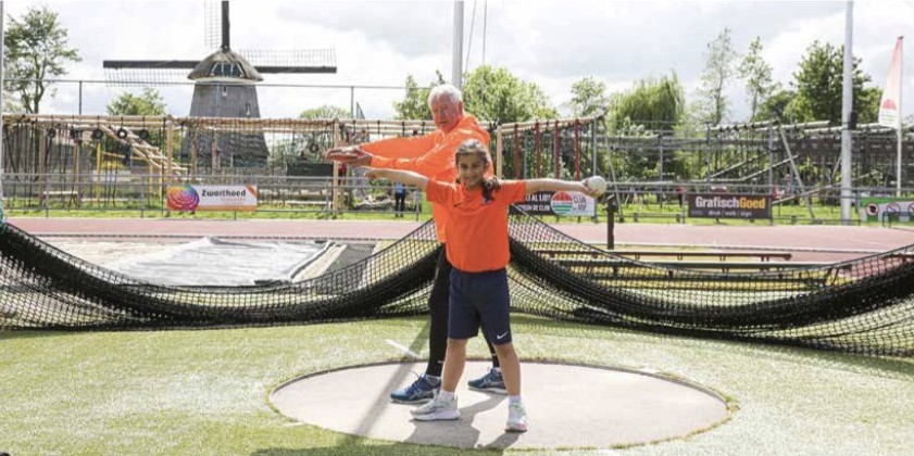 Rick en Amaysa naar European Transplant Games in Arnhem