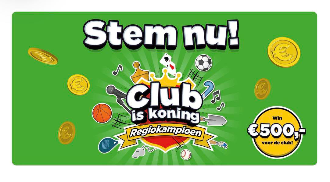 Steun AV Edam met je Vomar Clubmunten