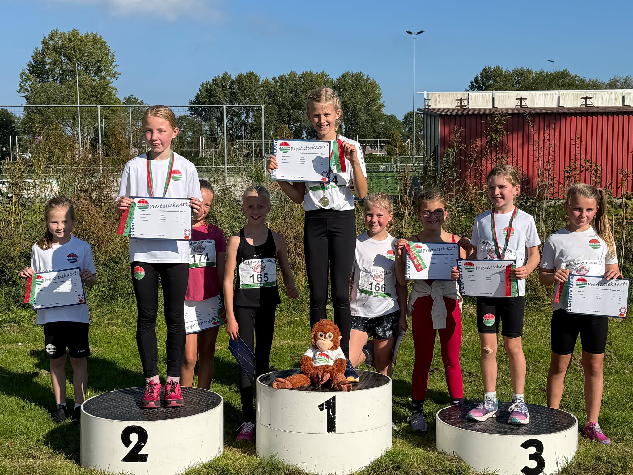 Spektakel, prachtig weer en heel veel plezier tijdens AV Edam clubkampioenschappen 