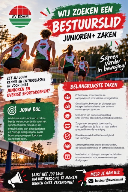 Wie maakt het bestuur compleet?