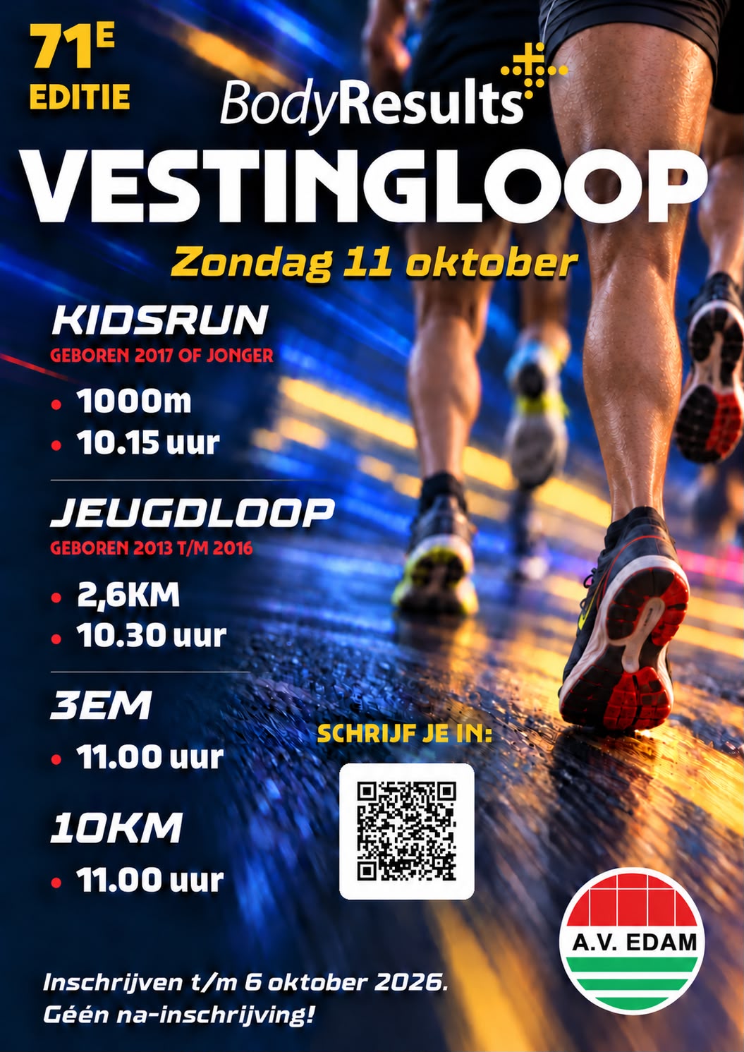 Vestingloop flyer