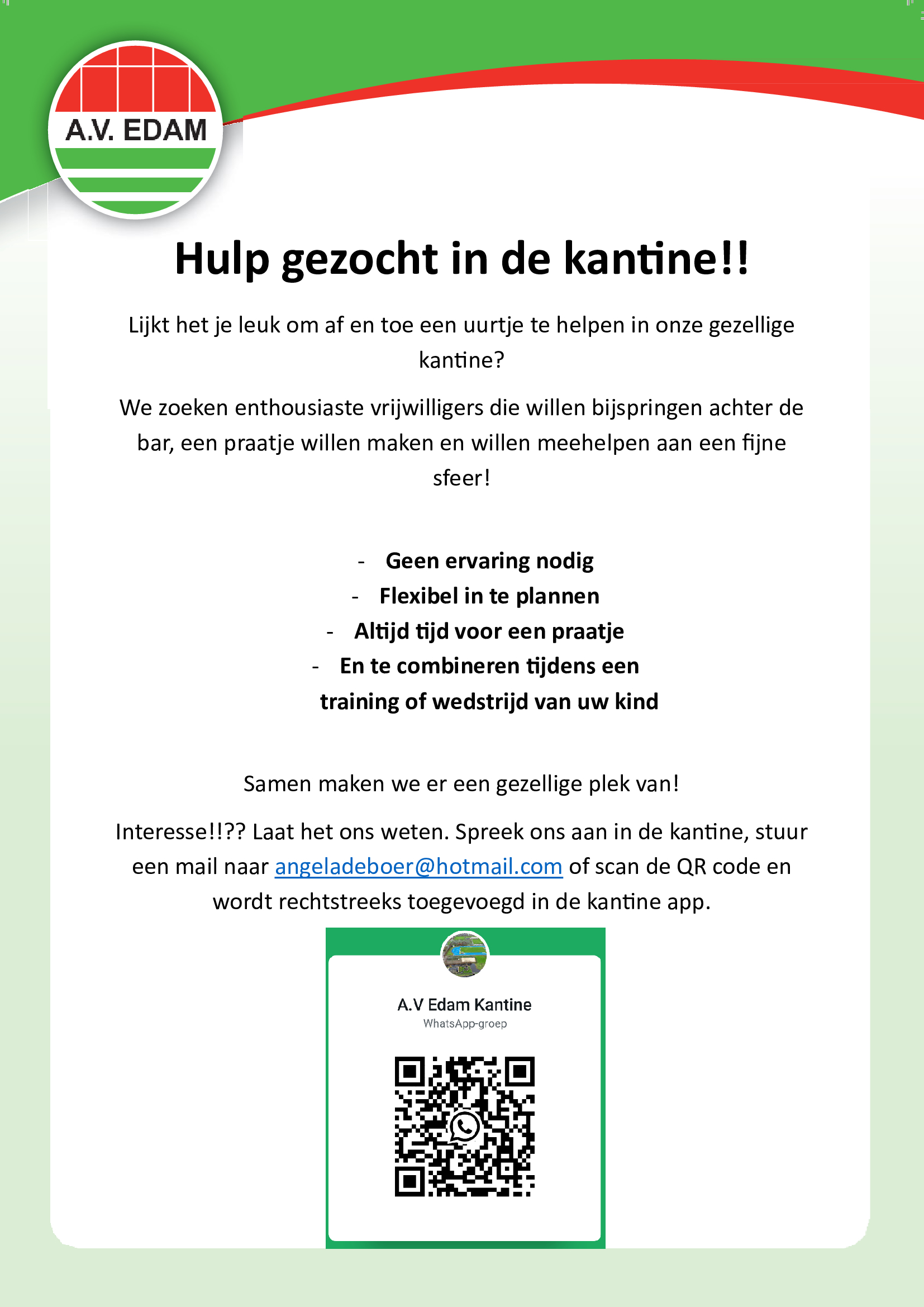 Help mee bij AV Edam