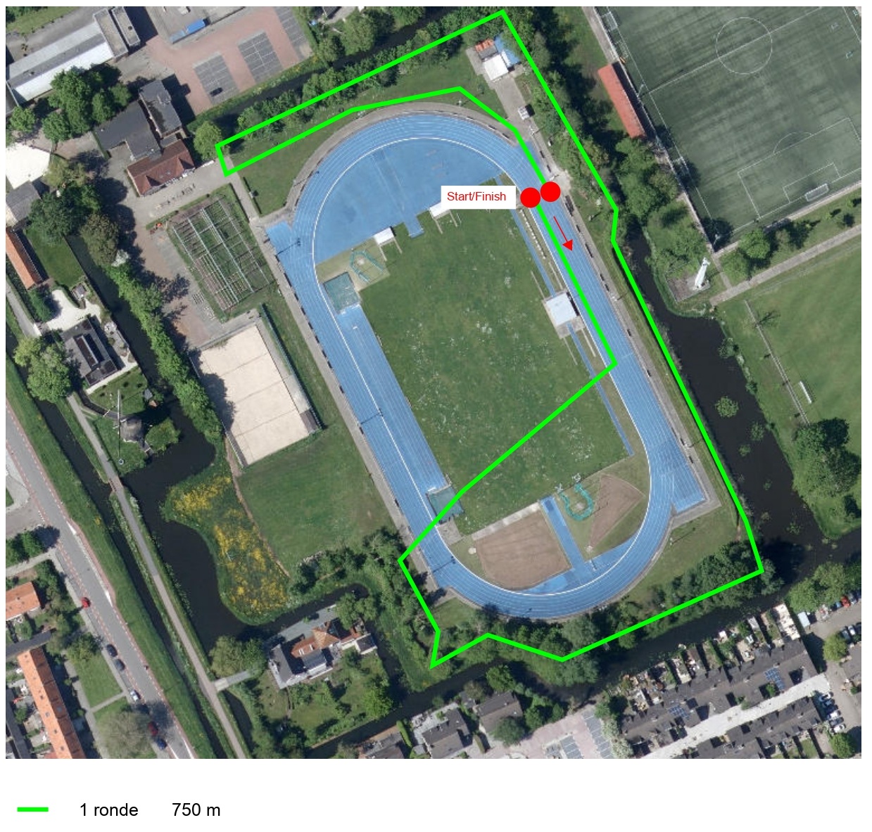 Parcours Sinterklaascross 30 november 2025